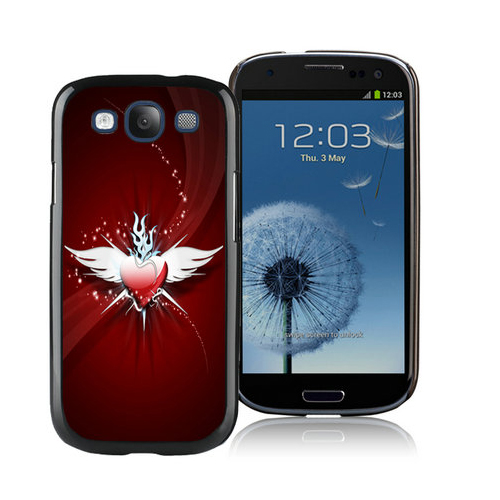 Valentine Fly Love Samsung Galaxy S3 9300 Cases CVB - Click Image to Close